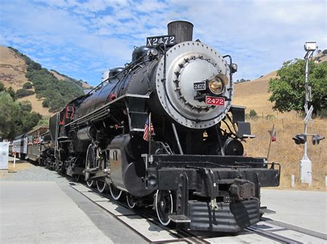 Southern Pacific 2472 Baldwin 4 6 2 In Niles Canyon Ca A Photo On