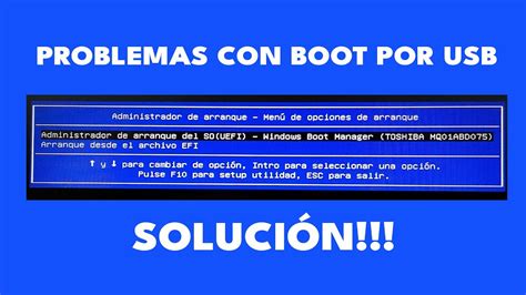 Bios No Detecta Usb Para Boot Youtube