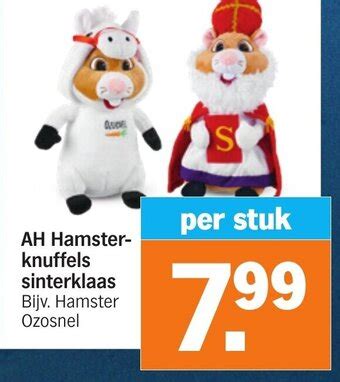 AH Hamster Knuffels Sinterklaas Aanbieding Bij Albert Heijn