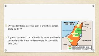 Conflito Rabe Israelense Pptx Pdf