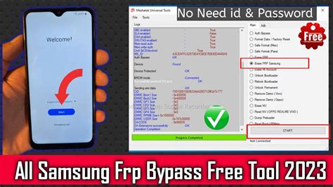 All Samsung Frp Bypass New Free Tool 2023 Adb Enable Fail No Mtp