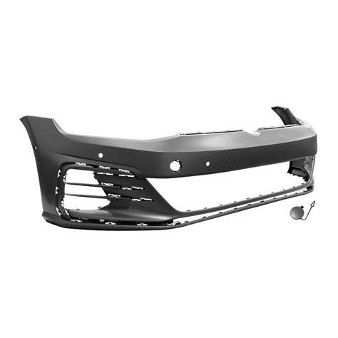 2018 2021 Volkswagen Gti Front Bumper With Sensor Holes Without Headlight Washer Holes