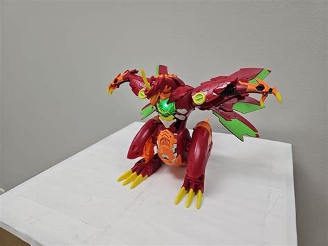 Bakugan Dragonoid Maximus 8 Inch Lights And Sounds Transforming Figure Works 778988284032 Ebay