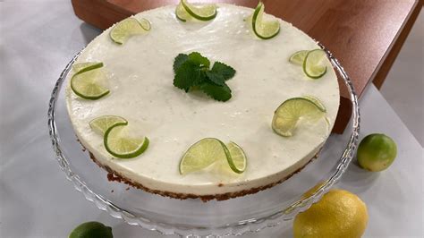 Rezept Limetten Joghurt Torte Ohne Backen Hr Fernsehen De Rezepte