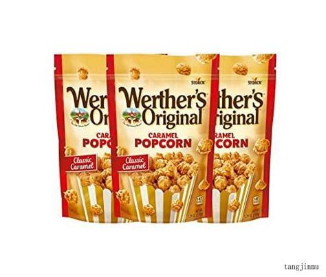 Werthers Original Caramel Popcorn 529 Oz Bag Pack Of 3