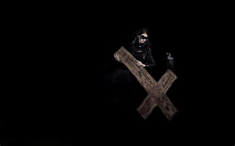 HD wallpaper: Anti, birds, cross, Dark, demon, Evil, fantasy, Gothic, horror | Wallpaper Flare