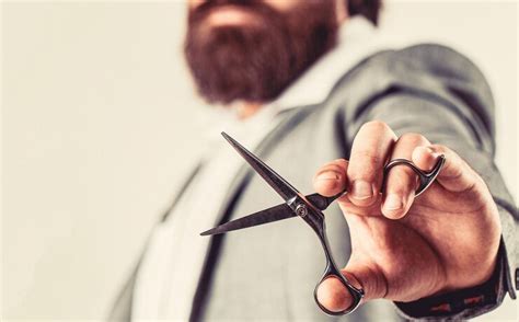 Premium Photo Vintage Barbershop Barber Scissors And Straight Razor