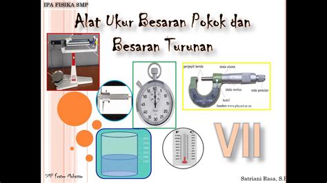 Alat Ukur Besaran Waktu Materi Belajar Online