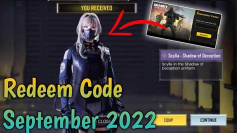 September 2 Redeem Code Codm 2022 Redeem Code Codm 2022 Codm Codes