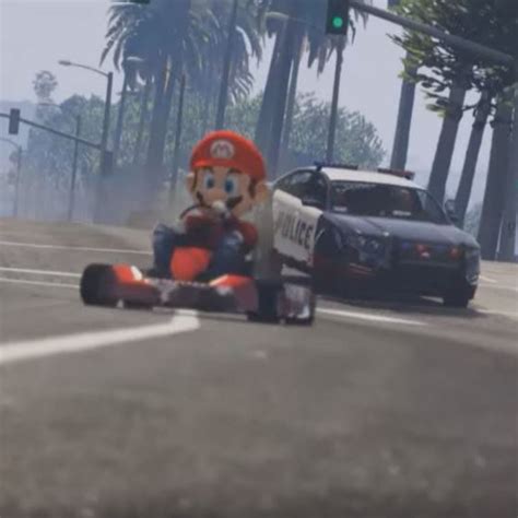 Guy Mods Mario Kart Into Gta V Universe Acclaim Magazine