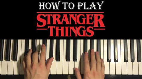 Stranger Things Main Theme Piano Tutorial Lesson Youtube