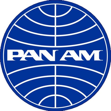 Pan Am ステッカー 印刷 ロゴデザイン マーク イラスト