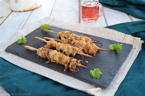 Spiedini Di Calamari Al Forno Lapasticceramatta