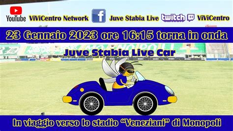 Juve Stabia Live Car In Viaggio Verso Monopoli Youtube