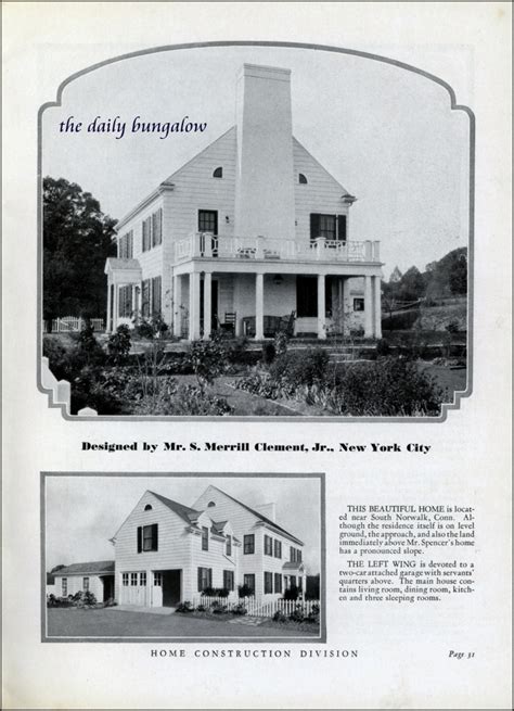 Homes Of Today~sears Kit Houses~1932 Daily Bungalow Flickr