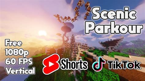 Minecraft Parkour Background For YouTube Shorts And TikTok Vertical