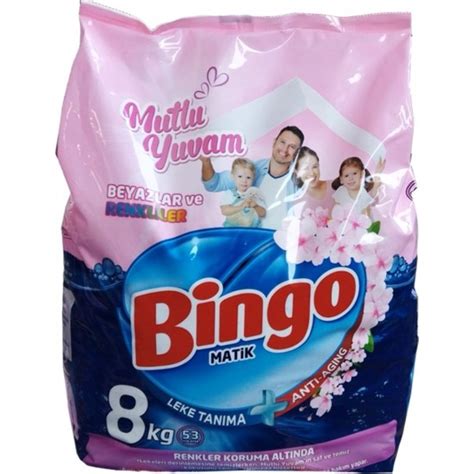 Bingo Matik Mutlu Yuvam Beyaz ve Renkliler İçin Toz Çamaşır Fiyatı