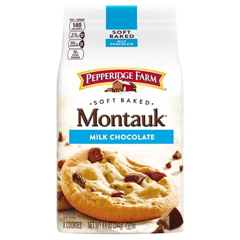 Pepperidge Farm Montauk Milk Chocolate Soft Cookies 8 6 Oz Shipt