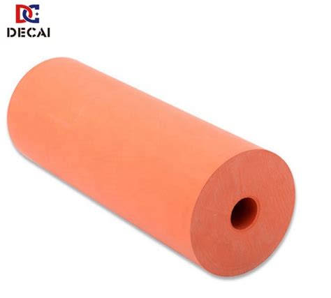 High Temperature Resistance Silicone Rubber Roller For Printing Machine