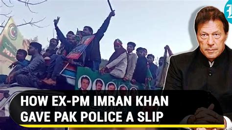 Imran Khan Dodges Arrest As Pak Police Wait Outside His Lahore Home High Drama Unfolds