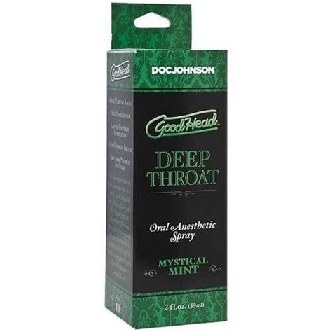 Doc Johnson Good Head Deep Throat Spray Mint 4play Adult Store4play Adult Store