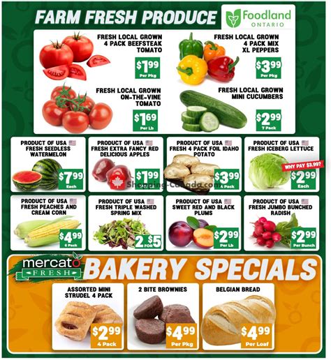 Mercato Fresh Canada Flyer Weekly Specials April 25 May 2 2024