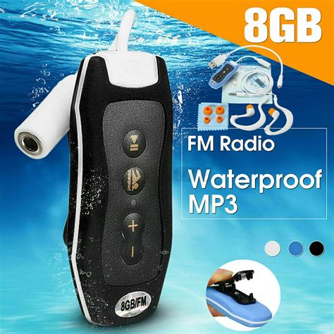 Mini Reproductor De M Sica Mp Ipx Impermeable Y Recargable Vedio