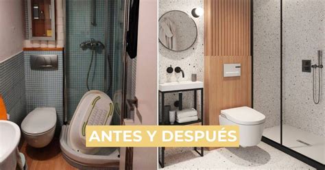 Antes y después el cambio radical de 5 baños después de la reforma