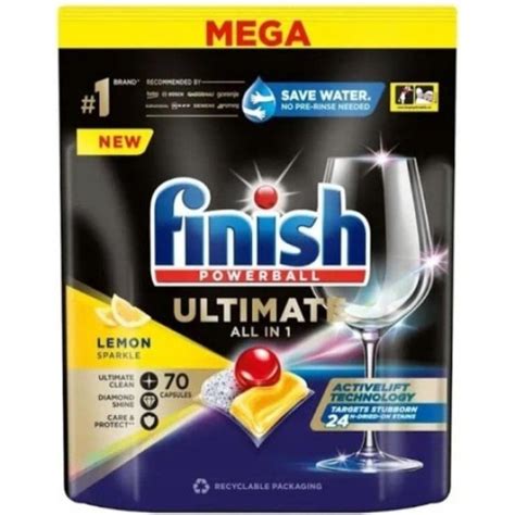 Finish Ultimate Lemon Kapsu Ki Do Zmywarki Szt L Skup Sprzeda