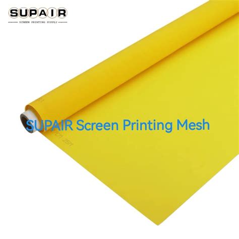 Food Grade 100 Monofilament Polyester Screen Printing Mesh Fabric