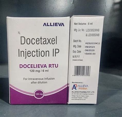 Mg Docetaxel Injection Ip Concentrate At Vial Taxotere In