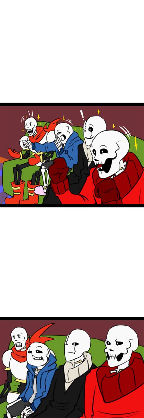 Undertale Reaction Skeletons Meme By Putt125 On Deviantart