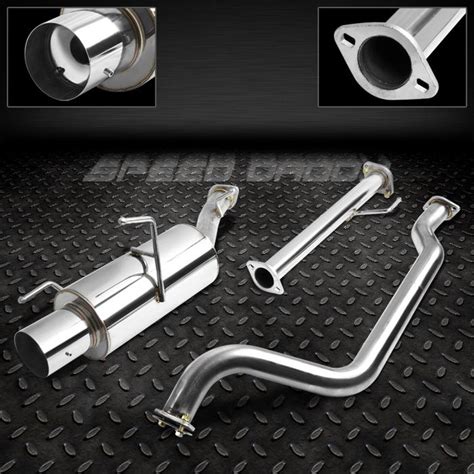 Purchase 4 MUFFLER TIP STAINLESS CATBACK CAT BACK EXHAUST 02 05 NISSAN