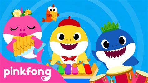 Groupe De Requins Chanter Avec B B Requin Pinkfong B B Requin