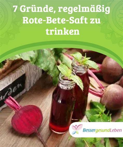 Gr Nde Regelm Ig Rote Bete Saft Zu Trinken Health Smoothies Food