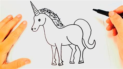 Cómo Dibujar Un Unicornio Para Niños Dibujo De Unicornio Paso A Paso Youtube