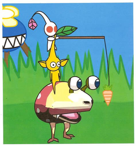 bulborb and pikmin by Arkro on DeviantArt