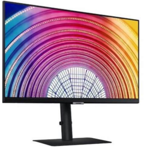 Samsung S24A600 24'' QHD Flat Monitor, 2560X1440 Resolution, 75Hz Refr ...
