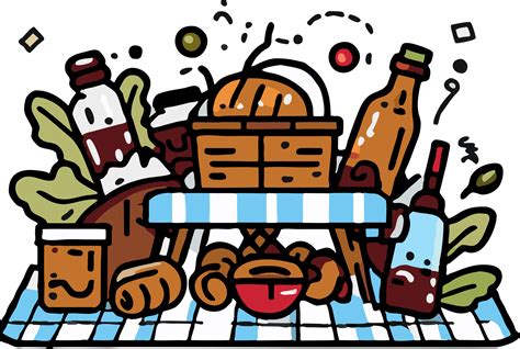 Picnic Png Graphic Clipart Design Png