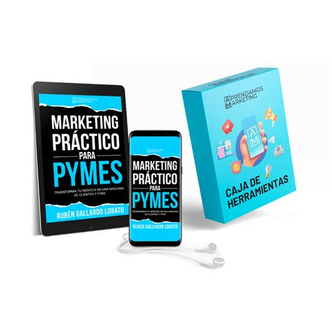 PACK Libro Digital Marketing Práctico para Pymes Audiolibro Curso