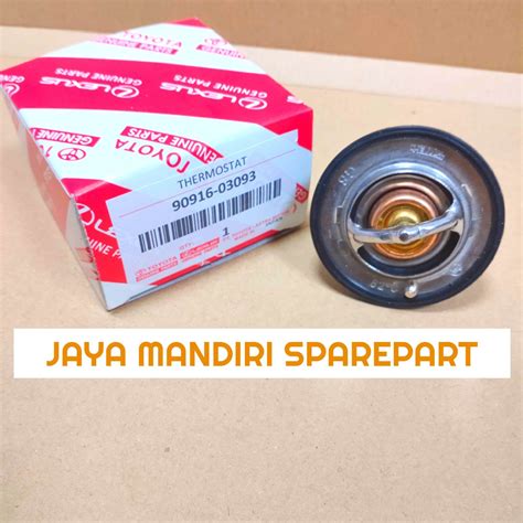 Termostat Thermostat Innova Hilux Fortuner Yaris Vios Bensin Original