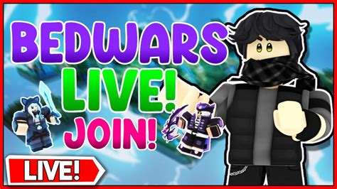 🔴roblox Bedwars Live Custom Matches Playing Bedwars Live With Viewers