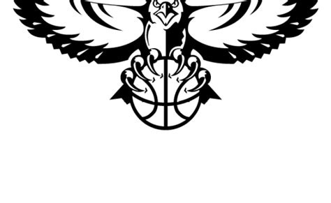 Coloriage Logo Des Hawks D Atlanta Coloriages A Imprimer Gratuits Otosection