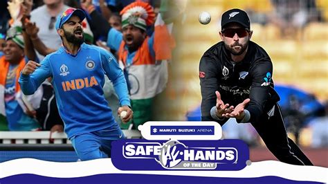 Maruti Suzuki Arena Safe Hands Of The Day Virat Kohli And Devon