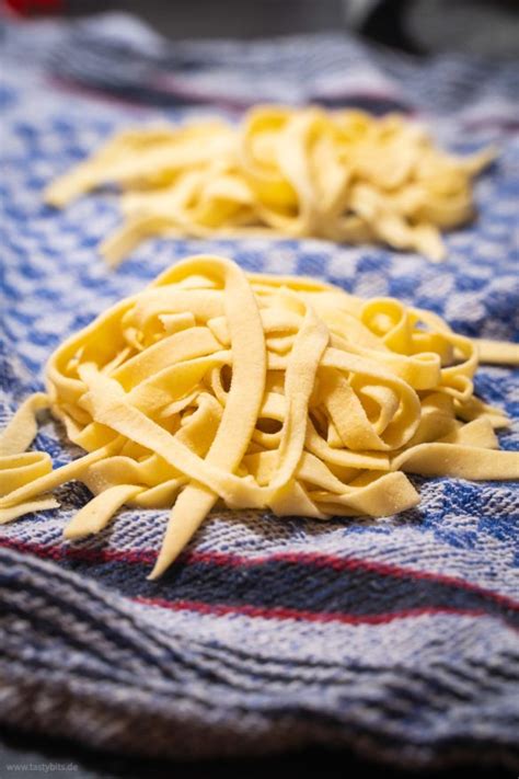 Tagliatelle Selber Machen Bandnudeln Grundrezept Tastybits De