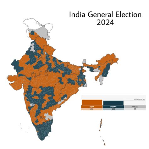 Indian 2024 vs 2019 General Election : r/MapPorn