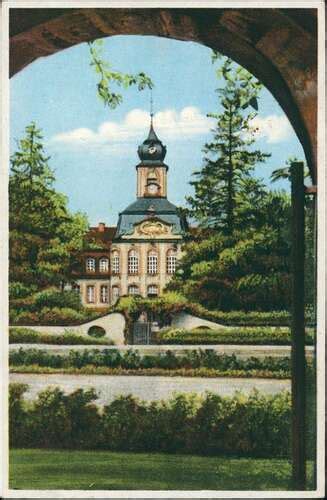 Gohlis Leipzig Gohliser Schloß Schlösschen Gohlis Castle Postcard