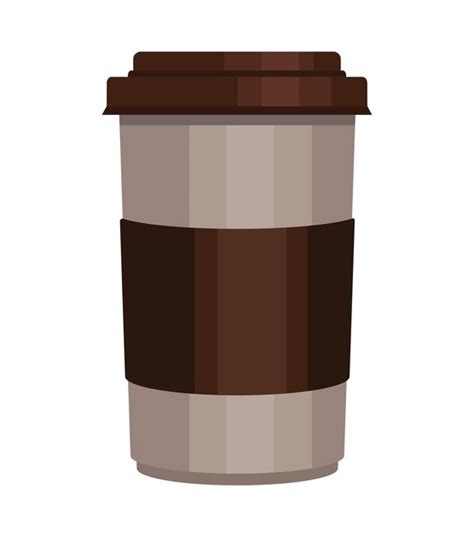 Premium Vector Takeaway Coffee Cup Icon Isolated