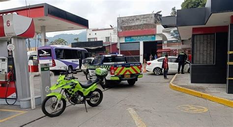 A plena luz del día asaltaron una estación de servicio en Ibagué El