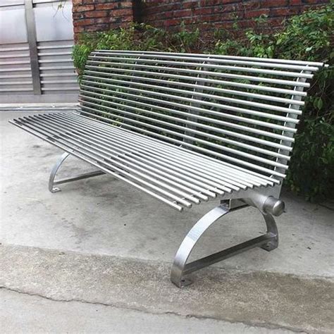 3 Seater Stainless Steel Outdoor Bench at Rs 13500 in Aurangabad | ID ...